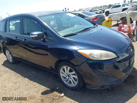 2015 Mazda Mazda5 Sport with VIN JM1CW2BL0F0183911, listed as a IAAI auction lot 42116880 with 154,299 mi miles. Bid and sale history available at carsss.com. Image 1.