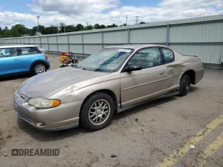 2002 Chevrolet Monte Carlo LS with VIN 2G1WW12E029125511, listed as a Copart auction lot 58428624 with 196,508 mi miles and Salvage Title. Bid and sale history available at carsss.com. Image 1.
