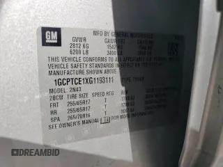 2016 Chevrolet Colorado 4WD LT z VIN 1GCPTCE1XG1193111, wystawiony jako Copart lot #52513705 z przebiegiem 106 403 mil mil oraz Szkoda całkowita • Salvage title. Historia ofert i sprzedaży dostępna na DreamBid. Obrazek 12.