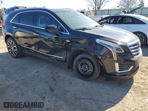 2017 Cadillac XT5 Premium Luxury FWD with VIN 1GYKNCRS4HZ109370, listed as a Copart auction lot 42352195 with 85,277 mi miles and Salvage title. Bid and sale history available at DreamBid. Image 4.