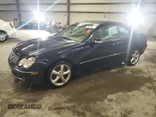 2005 Mercedes-Benz CLK 320 with VIN WDBTK65G45T048797, listed as a Copart auction lot 71617034 with 84,006 mi miles and Salvage Title. Bid and sale history available at carsss.com. Image 1.