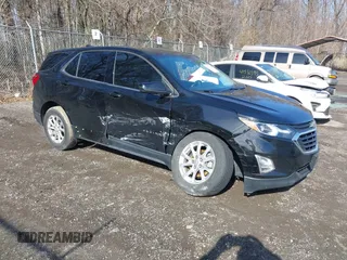 2020 Chevrolet Equinox LT with VIN 2GNAXUEV6L6283955, listed as a IAAI auction lot 41748148 with 145,242 mi miles. Bid and sale history available at carsss.com. Image 1.