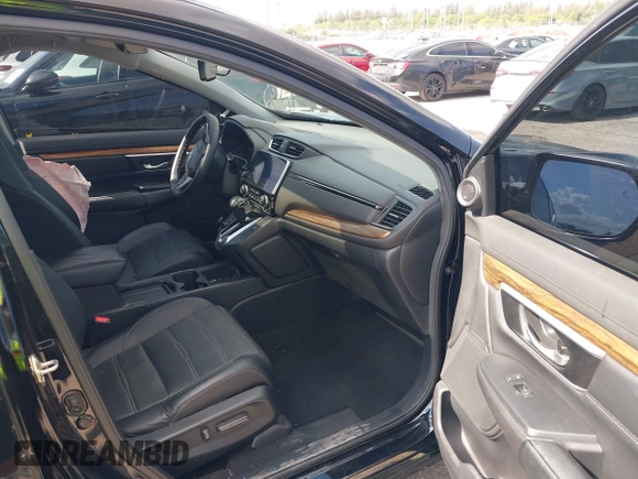 2017 Honda CR-V EX-L with VIN 7FARW1H80HE004721, listed as a IAAI auction lot 42063324 with 33,226 mi miles. Bid and sale history available at carsss.com. Image 5.