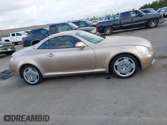 2003 Lexus SC with VIN JTHFN48Y430043403, listed as a IAAI auction lot 42057878 with 69,691 mi miles. Bid and sale history available at carsss.com. Image 14.