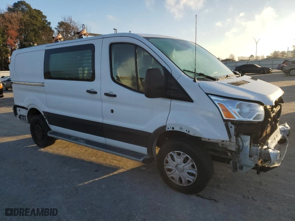 2019 Ford Transit Van with VIN 1FTYR1YM7KKB51124, listed as a Copart auction lot 82111974 with 93,581 mi miles and Salvage Title. Bid and sale history available at carsss.com. Image 4.