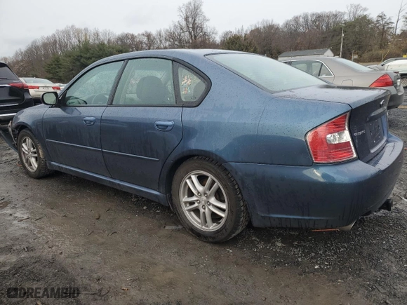 2005 Subaru Legacy Sedan (Natl) Ltd with VIN 4S3BL626X57213458, listed as a Copart auction lot 81824214 with 191,930 mi miles and Salvage Title. Bid and sale history available at carsss.com. Image 2.