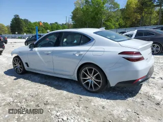 2022 Genesis G70 2.0T z VIN KMTG34TA0NU089619, wystawiony jako Copart lot #52154495 z przebiegiem 70 890 mil mil oraz Szkody całkowita. Historia ofert i sprzedaży dostępna na DreamBid. Obrazek 2.