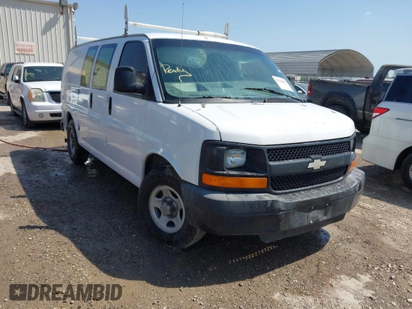 2008 Chevrolet Express Cargo with VIN 1GCFG15X881164040, listed as a IAAI auction lot 42126675 with 470,471 mi miles and . Bid and sale history available at DreamBid. Image 1.