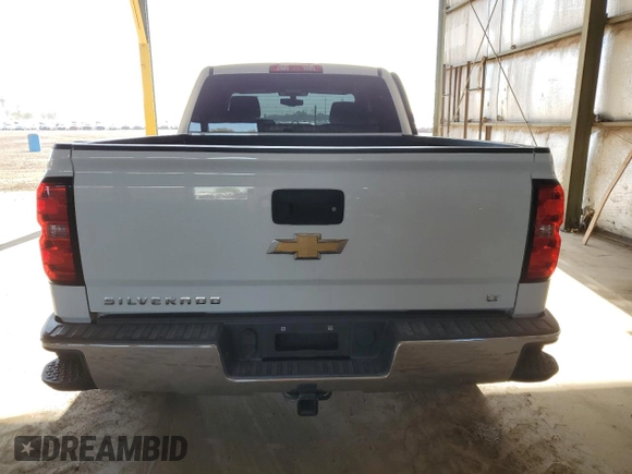 2017 Chevrolet Silverado 1500 LT with VIN 1GCRCREC0HZ387694, listed as a Copart auction lot 52417595 with 154,054 mi miles and Salvage Title. Bid and sale history available at DreamBid. Image 6.