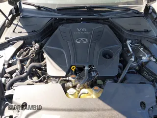 2019 Infiniti Q50 Luxe with VIN JN1EV7APXKM511385, listed as a IAAI auction lot 41647699 with 34,489 mi miles and . Bid and sale history available at DreamBid. Image 10.