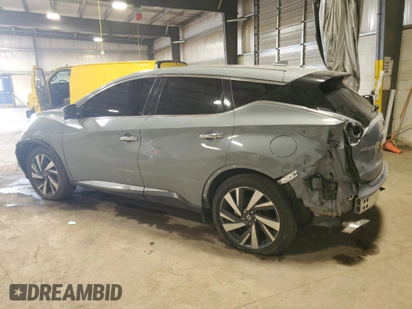 2022 Nissan Murano SL with VIN 5N1AZ2CS1NC106817, listed as a Copart auction lot 59849395 with 32,953 mi miles and Salvage title. Bid and sale history available at DreamBid. Image 2.