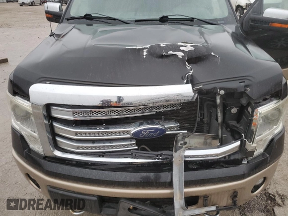 2013 Ford F-150 XL with VIN 1FTFW1EF2DKE23619, listed as a Copart auction lot 86343374 with 167,956 mi miles and Salvage Title. Bid and sale history available at carsss.com. Image 11.