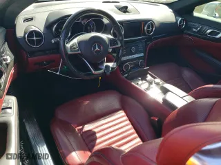 2019 Mercedes-Benz SL-Class SL 550 with VIN WDDJK7DAXKF057158, listed as a Copart auction lot 46676994 with 42,526 mi miles. Bid and sale history available at carsss.com. Image 8.