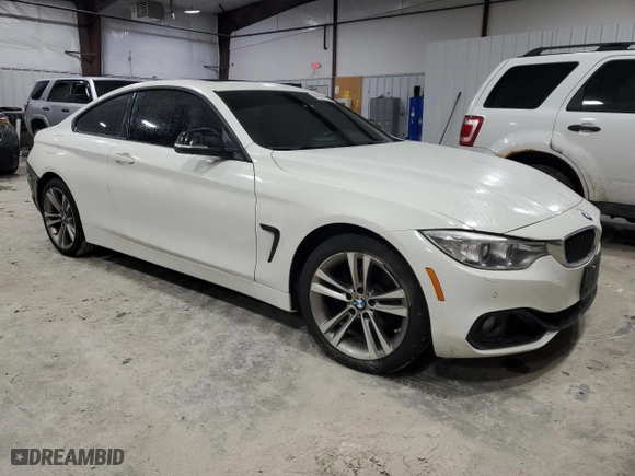 2015 BMW 4 Series 428i xDrive with VIN WBA3N5C5XFK198616, listed as a Copart auction lot 46233195 with 78,658 mi miles and Salvage Title. Bid and sale history available at carsss.com. Image 4.