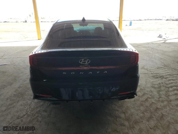 2020 Hyundai Sonata SEL with VIN 5NPEL4JA0LH028884, listed as a Copart auction lot 44042285 with 44,356 mi miles and Salvage Title. Bid and sale history available at carsss.com. Image 6.