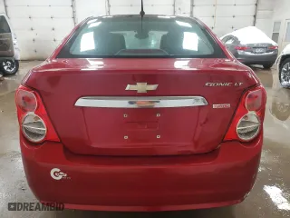 2012 Chevrolet Sonic LT with VIN 1G1JC5SB7C4222161, listed as a Copart auction lot 45002765 with 94,450 mi miles and Clean Title. Bid and sale history available at carsss.com. Image 6.