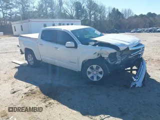 2015 GMC Canyon 2WD SLE with VIN 1GTG5BE32F1254150, listed as a IAAI auction lot 41380439 with 129,098 mi miles. Bid and sale history available at carsss.com. Image 1.