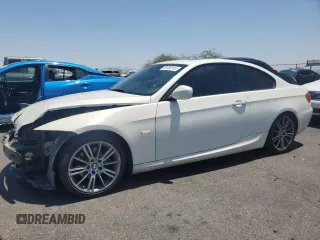 2011 BMW 3 Series 328i with VIN WBAKE3C58BE557860, listed as a Copart auction lot 61980185 with 118,024 mi miles and Salvage title. Bid and sale history available at DreamBid. Image 1.