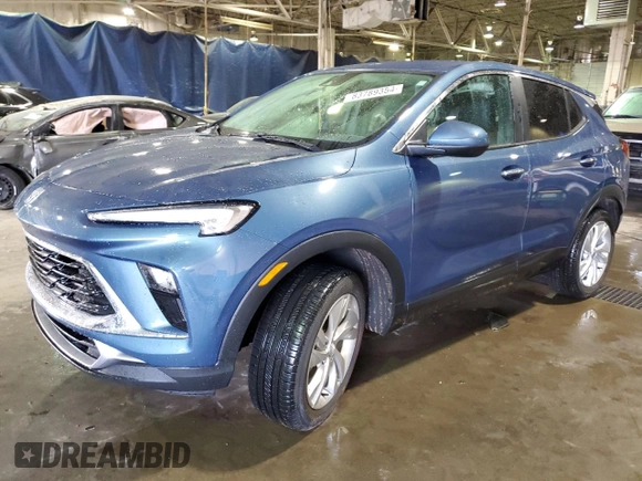 2024 Buick Encore GX Preferred with VIN KL4AMBS28RB149464, listed as a Copart auction lot 83789354 with 3,721 mi miles and Salvage title. Bid and sale history available at DreamBid. Image 1.