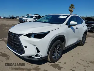 2024 Lexus NX with VIN 2T2GGCEZ6RC054338, listed as a IAAI auction lot 41751633 with 4,299 mi miles. Bid and sale history available at carsss.com. Image 16.