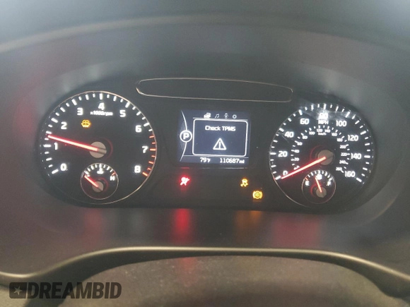 2016 Kia Sorento LX with VIN 5XYPGDA54GG162228, listed as a Copart auction lot 62054895 with 110,687 mi miles and Salvage title. Bid and sale history available at DreamBid. Image 9.