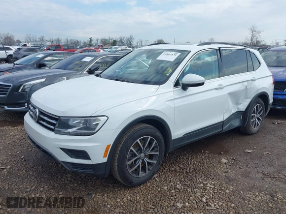 2019 Volkswagen Tiguan SE with VIN 3VV2B7AX7KM125053, listed as a IAAI auction lot 41892539 with 78,865 mi miles and . Bid and sale history available at DreamBid. Image 17.