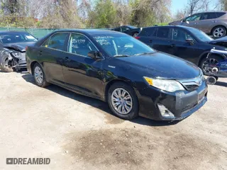 2014 Toyota Camry Hybrid LE with VIN 4T1BD1FK5EU131433, listed as a IAAI auction lot 42069399 with 51,046 mi miles. Bid and sale history available at carsss.com. Image 1.