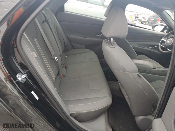 2025 Hyundai Elantra SEL Convenience with VIN KMHLS4DGXSU900644, listed as a Copart auction lot 42641075 with 6,392 mi miles and Salvage Title. Bid and sale history available at carsss.com. Image 10.