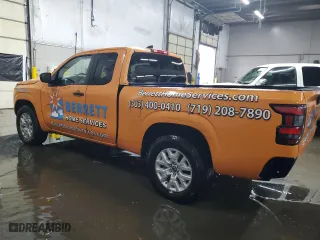 2023 Nissan Frontier S with VIN 1N6ED1CL0PN648406, listed as a Copart auction lot 45316955 with 25,893 mi miles and Salvage Title. Bid and sale history available at carsss.com. Image 2.