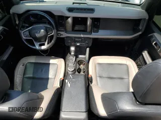2022 Ford Bronco with VIN 1FMEE5DP6NLB38204, listed as a Copart auction lot 60148575 with 95,357 mi miles and Salvage title. Bid and sale history available at DreamBid. Image 8.
