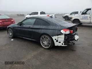 2017 BMW M4 with VIN WBS3R9C34HA014284, listed as a Copart auction lot 82019873 with 43,239 mi miles. Bid and sale history available at carsss.com. Image 2.