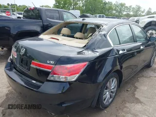 2011 Honda Accord EX-L with VIN 1HGCP3F89BA019619, listed as a IAAI auction lot 42521230 with 111,549 mi miles and . Bid and sale history available at DreamBid. Image 6.