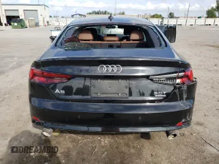 2018 Audi A5 Sportback Premium Plus with VIN WAUENCF58JA030061, listed as a Copart auction lot 46198094 with 130,852 mi miles. Bid and sale history available at carsss.com. Image 6.