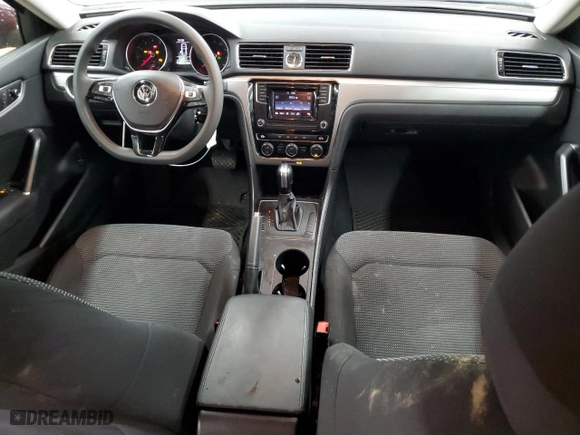 2017 Volkswagen Passat 1.8T S with VIN 1VWAT7A3XHC004996, listed as a Copart auction lot 52130405 with 87,620 mi miles and Salvage Title. Bid and sale history available at carsss.com. Image 8.