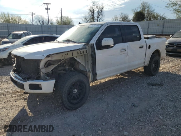 2019 Ford F-150 XL with VIN 1FTEW1E49KKC90817, listed as a Copart auction lot 49787485 with 158,379 mi miles and Salvage Title. Bid and sale history available at carsss.com. Image 1.