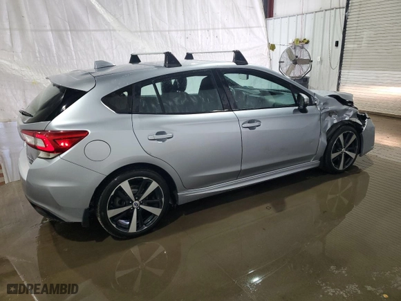 2017 Subaru Impreza Sport with VIN 4S3GTAK6XH1739220, listed as a Copart auction lot 73512384 with 102,156 mi miles and Salvage Title. Bid and sale history available at carsss.com. Image 3.