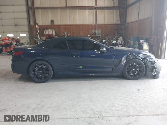 2023 BMW 8 Series with VIN WBAFY4C07PCM50546, listed as a IAAI auction lot 42403241 with 15,697 mi miles and . Bid and sale history available at DreamBid. Image 13.