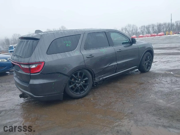 2018 Dodge Durango R/T with VIN 1C4SDJCT9JC445216, listed as a IAAI auction lot 41533601 with 87,049 mi miles. Bid and sale history available at carsss.com. Image 4.