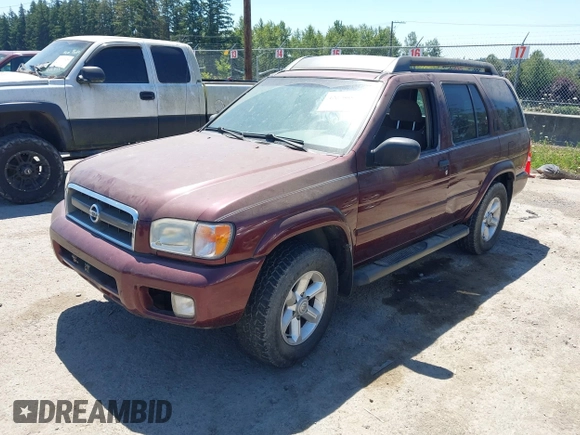 2004 Nissan Pathfinder SE with VIN JN8DR09YX4W917504, listed as a IAAI auction lot 42676685 with 131,574 mi miles and . Bid and sale history available at DreamBid. Image 2.
