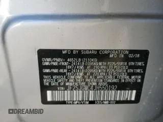 2018 Subaru Forester Touring with VIN JF2SJGWC4JH550192, listed as a Copart auction lot 45810505 with 0 mi miles and Salvage Title. Bid and sale history available at carsss.com. Image 13.