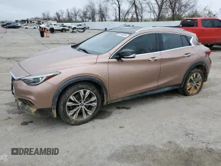 2017 Infiniti QX30 Premium with VIN SJKCH5CR0HA023682, listed as a Copart auction lot 81045244 with 69,077 mi miles and Salvage Title. Bid and sale history available at carsss.com. Image 1.