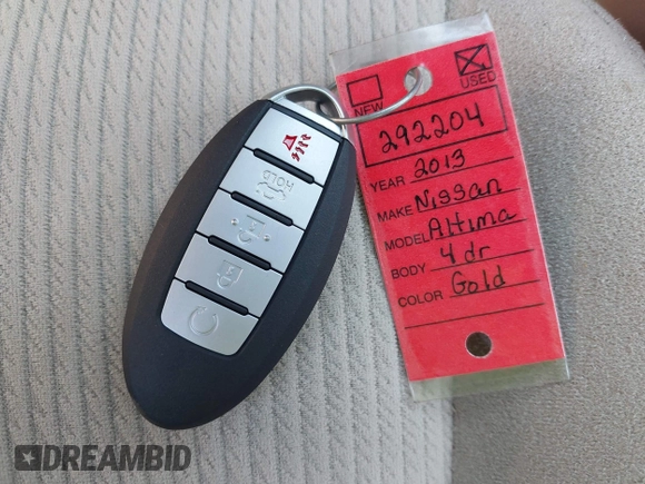 2013 Nissan Altima SV with VIN 1N4AL3AP0DC292204, listed as a IAAI auction lot 42844510 with 173,596 mi miles and . Bid and sale history available at DreamBid. Image 11.