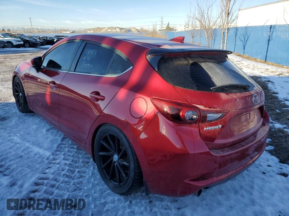 2017 Mazda 3 Grand Touring with VIN JM1BN1M35H1138868, listed as a Copart auction lot 87819445 with 118,017 mi miles and Salvage Title. Bid and sale history available at DreamBid. Image 3.
