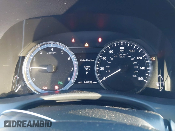 2014 Lexus GS 350 with VIN JTHBE1BLXE5041932, listed as a IAAI auction lot 41039999 with 249,288 mi miles and . Bid and sale history available at DreamBid. Image 7.