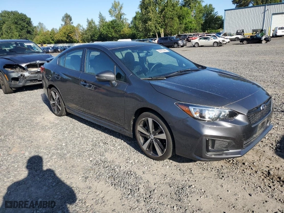 2018 Subaru Impreza Sport with VIN 4S3GKAM62J3610382, listed as a Copart auction lot 68662444 with 74,854 mi miles and Salvage Title. Bid and sale history available at carsss.com. Image 4.