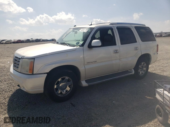 2005 Cadillac Escalade z VIN 1GYEK63N75R268714, wystawiony jako Copart lot #49285765 z przebiegiem 266 707 mil mil oraz Szkoda całkowita • Salvage title. Historia ofert i sprzedaży dostępna na DreamBid. Obrazek 1.