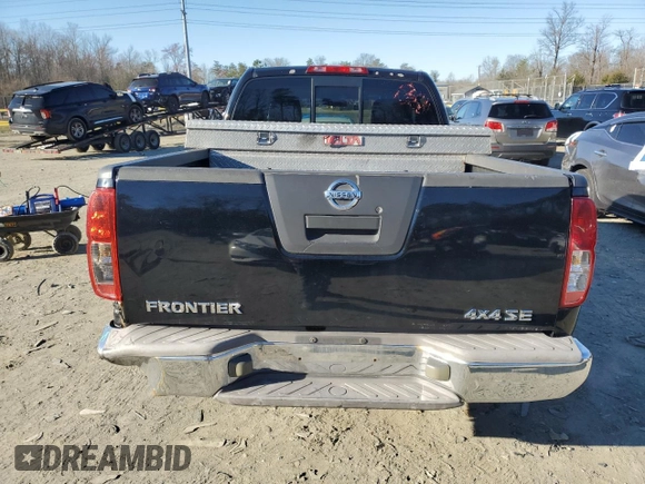 2006 Nissan Frontier SE with VIN 1N6AD06W76C416247, listed as a Copart auction lot 49613265 with 147,684 mi miles and Salvage title. Bid and sale history available at DreamBid. Image 6.
