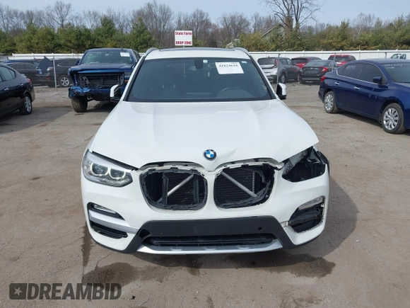 2018 BMW X3 xDrive30i with VIN 5UXTR9C56JLC72536, listed as a IAAI auction lot 41824618 with 125,434 mi miles and . Bid and sale history available at DreamBid. Image 13.