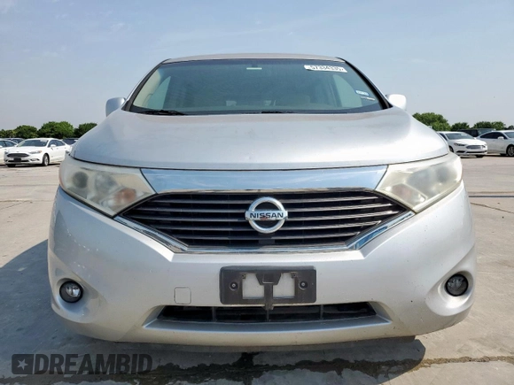 2011 Nissan Quest SL z VIN JN8AE2KP4B9007399, wystawiony jako Copart lot #57334335 z przebiegiem 125 715 mil mil oraz Czysty tytuł • Clean title. Historia ofert i sprzedaży dostępna na DreamBid. Obrazek 5.