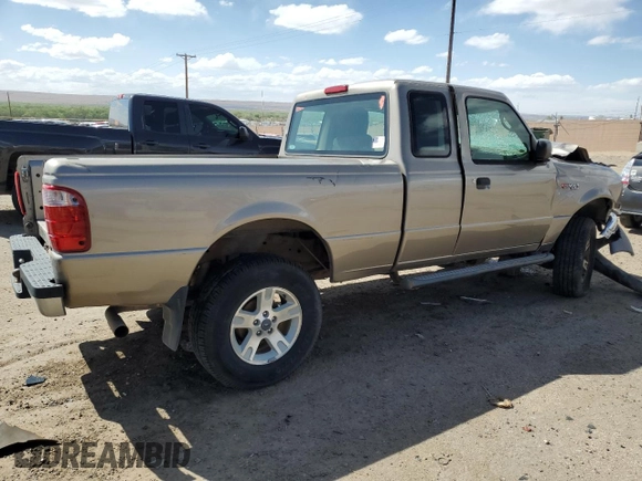 2005 Ford Ranger XL with VIN 1FTZR15E05PA27186, listed as a Copart auction lot 53549895 with 128,358 mi miles and Non repairable. Bid and sale history available at DreamBid. Image 3.